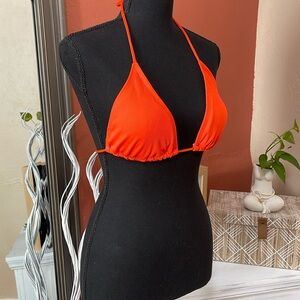New Bathing Suit Top Bright orange